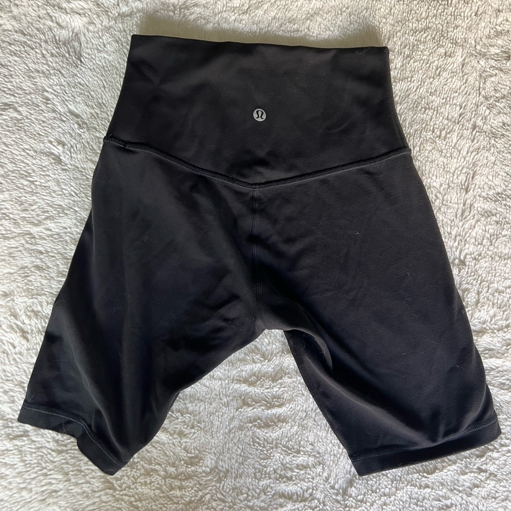 Lululemon Biker Shorts Black Size 4